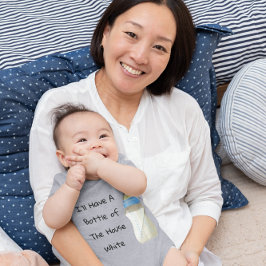 Body Para Bebê Vou Ter Uma Garrafa Da Casa Brancos Engraçados