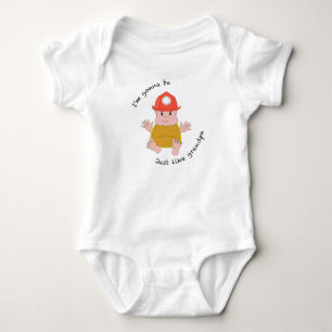 Body Para Bebê Vovô bombeiro