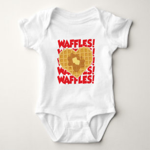 Body Para Bebê Waffles