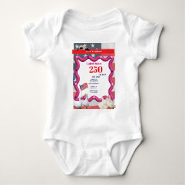 Body Para Bebê We The Silly Geese 250th Funny Celebration