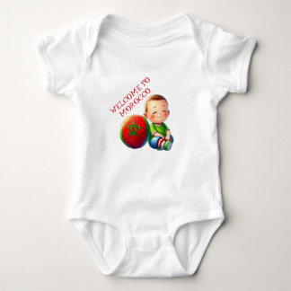 Body Para Bebê Welcome to Morocco Baby Bodysuit – Cute Moroccan 