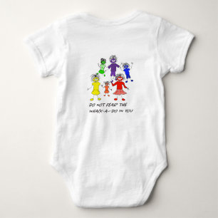 Body Para Bebê Whack-A-Do