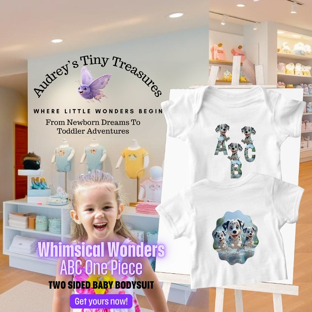 Body Para Bebê Whimders Wonders Baby Short Sleeve Bodydress (Criador carregado)