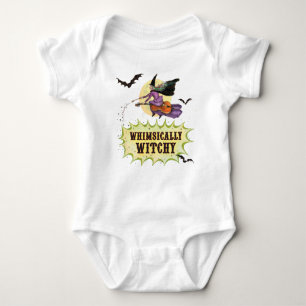 Body Para Bebê Whimsically Witchy One Piece for Baby