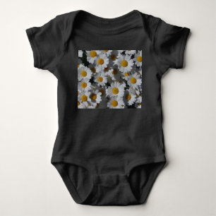 Body Para Bebê White Daisies