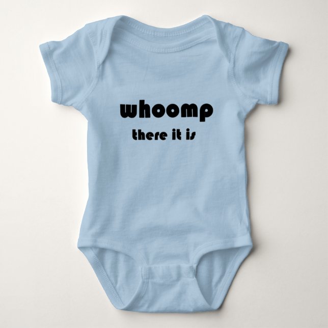 Body Para Bebê Whoomp lá é (Frente)