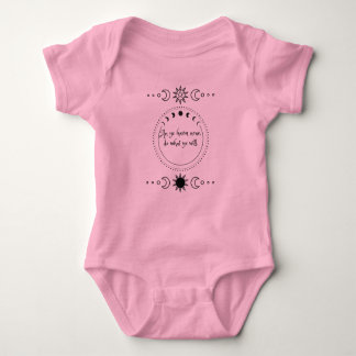 Body Para Bebê Wicca Baby Body Suit