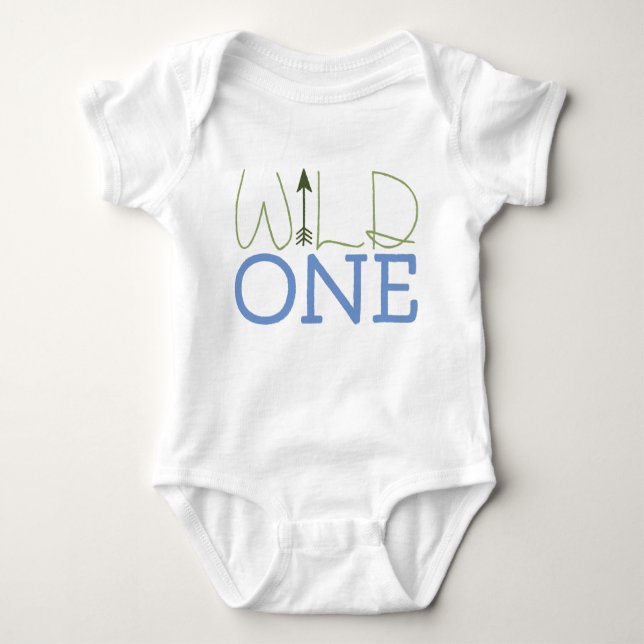Body Para Bebê Wild One (Frente)