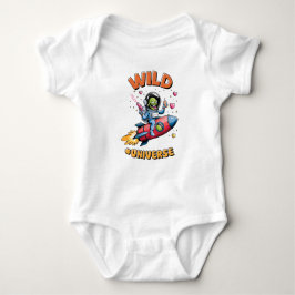 Body Para Bebê Wild Retro Vintage Robotic ROBOT Sci-Fi Art