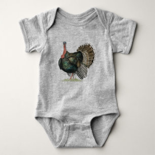 Body Para Bebê Wild Turkey Baby Bodydress