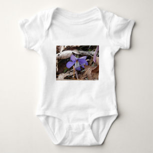 Body Para Bebê WildFlowers Birds-Foot Violet Hot Primaveras AR Pr