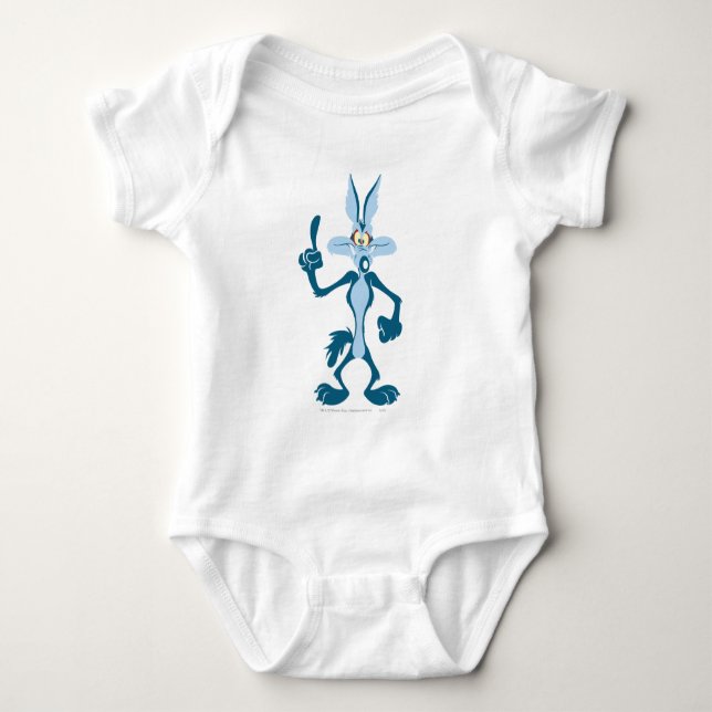 Body Para Bebê WILE E. COYOTE™ Blue Aha! (Frente)