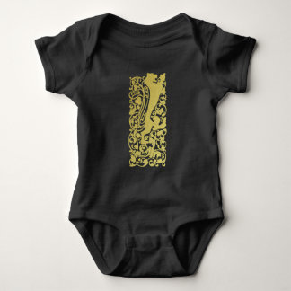Body Para Bebê Will Bradley Heraldic Lion