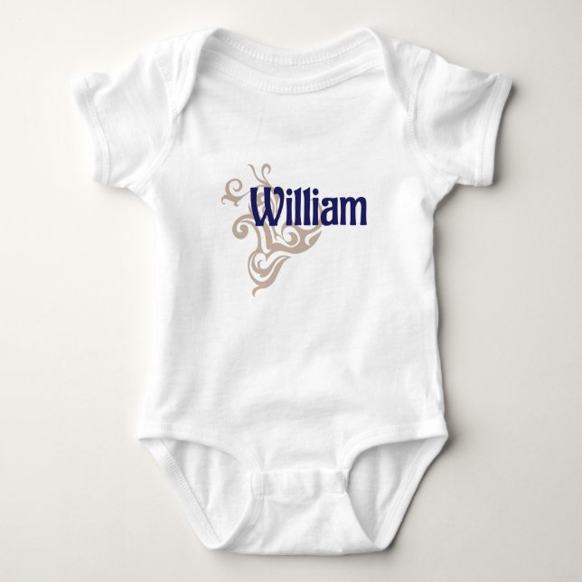 Body Para Bebê William (Frente)