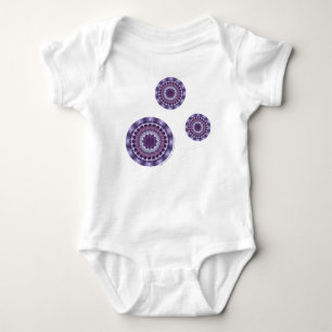 Body Para Bebê Wind Mandala Kid e Baby Light Shirt