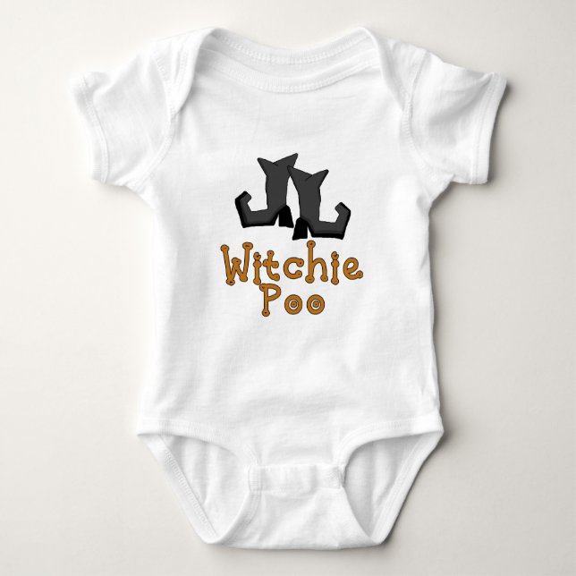 Body Para Bebê Witchie Poo T-shirts e presentes (Frente)