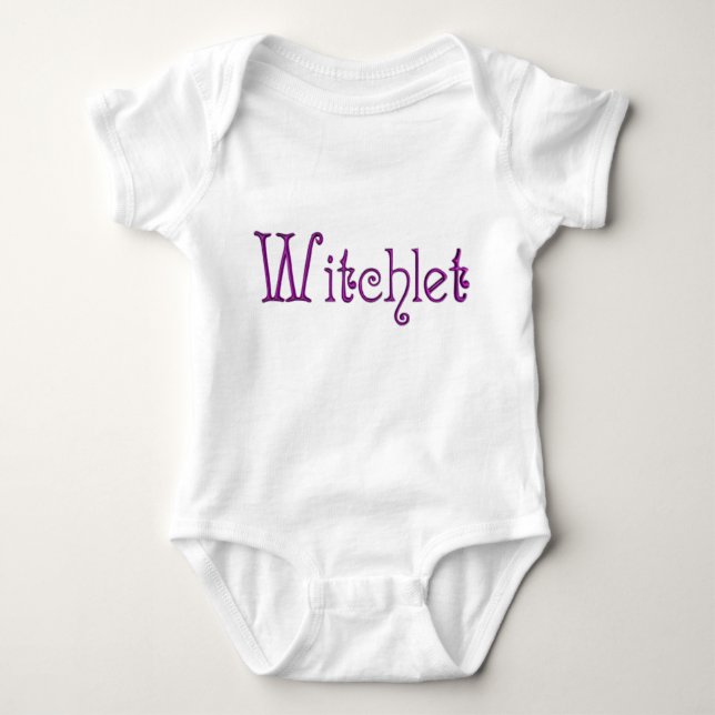 Body Para Bebê Witchlet Onsie (Frente)