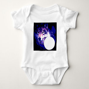 Body Para Bebê Wolf & Moon