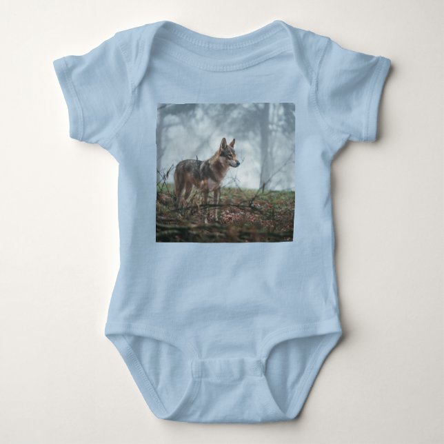 Body Para Bebê Wolfdog Baby Bodydress (Frente)