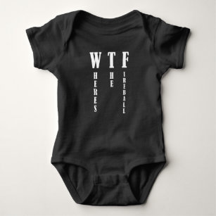Body Para Bebê WTF - Onde está o Fireball