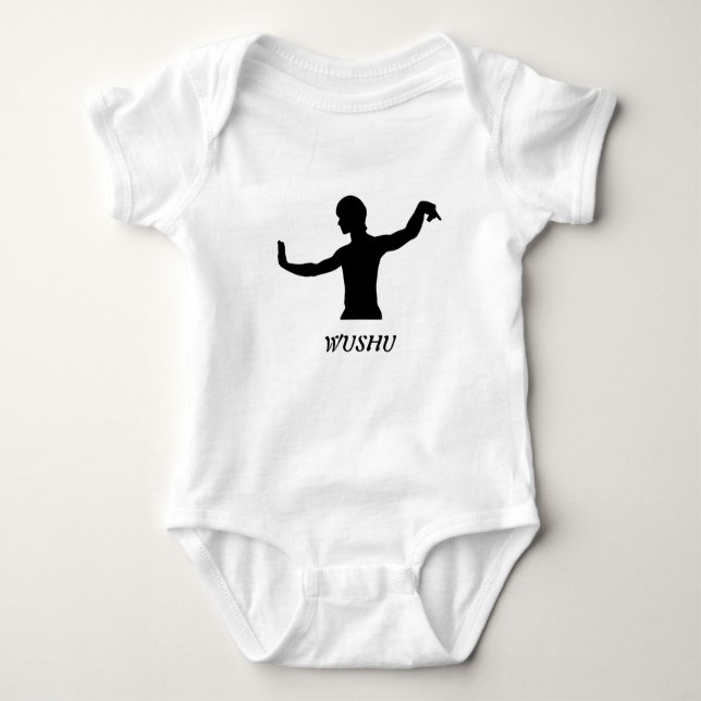 BODY PARA BEBÊ WUSHU KIDS (Frente)