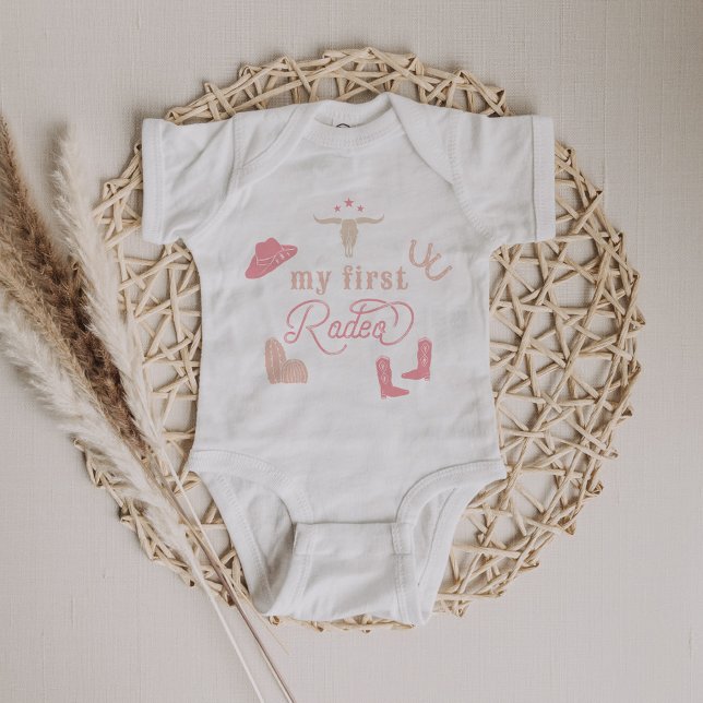 Body Para Bebê WYNONA Boho Blush Pink 1 rua Rodeio País (Criador carregado)