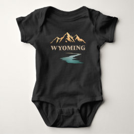 Body Para Bebê Wyoming Estados Unidos da América