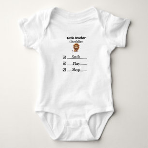 Body Para Bebê Xarope de Leão do Pequeno Irmão