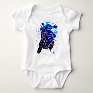 Body Para Bebê Yamaha YZF R1 Art Impressão