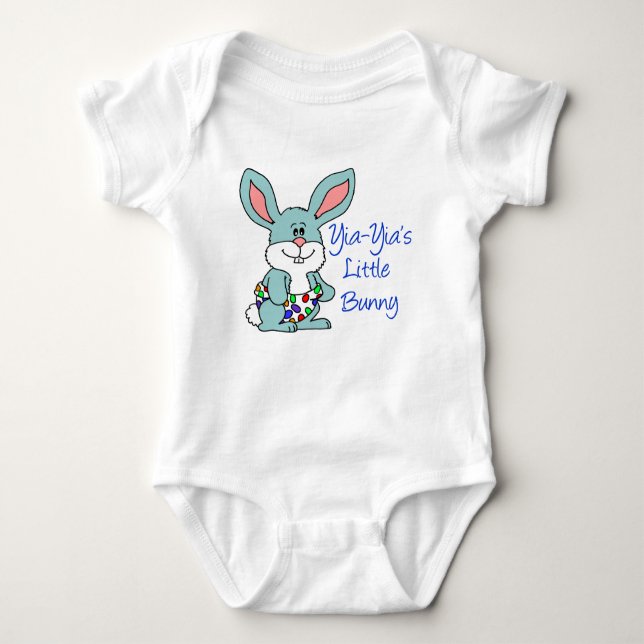 Body Para Bebê Yia-Yia Little Bunny (Frente)