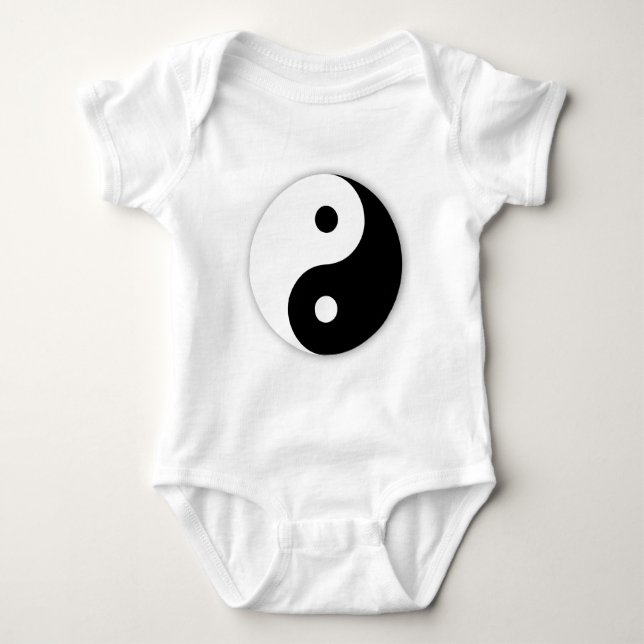 Body Para Bebê Yin Yang (Frente)