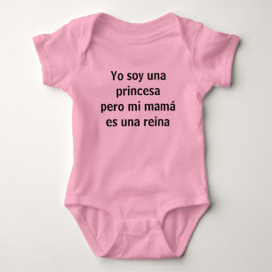 Body Para Bebê Yo soy una princesa