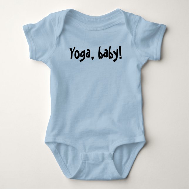 Body Para Bebê Yoga, querida! - Boys Creeper (Frente)
