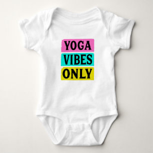 Body Para Bebê Yoga vibes apenas