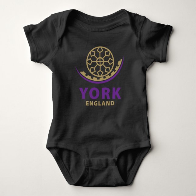 Body Para Bebê York England United Kingdom (Frente)
