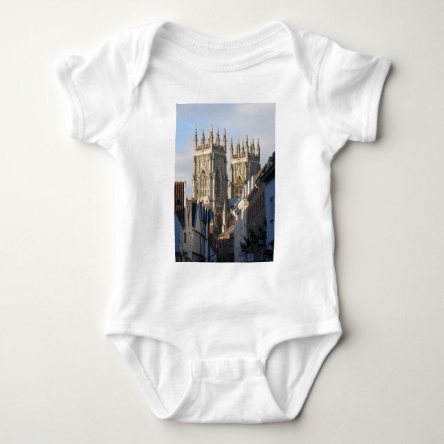 Body Para Bebê York Minster England (Frente)