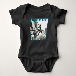 Body Para Bebê Yosemite California Rock Escaling