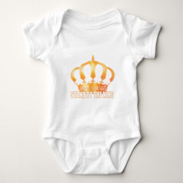 Body Para Bebê Yud Shvat (Frente)