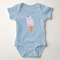 Yummy Icecream Cone Baby Jersey