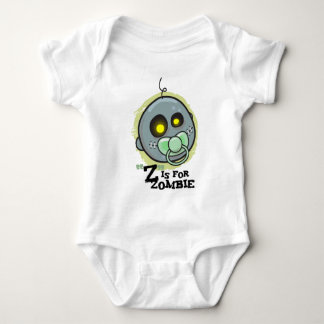 Body Para Bebê "Z" é para Zombie (meninos)