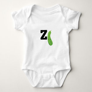 Body Para Bebê Z é para Zucchini