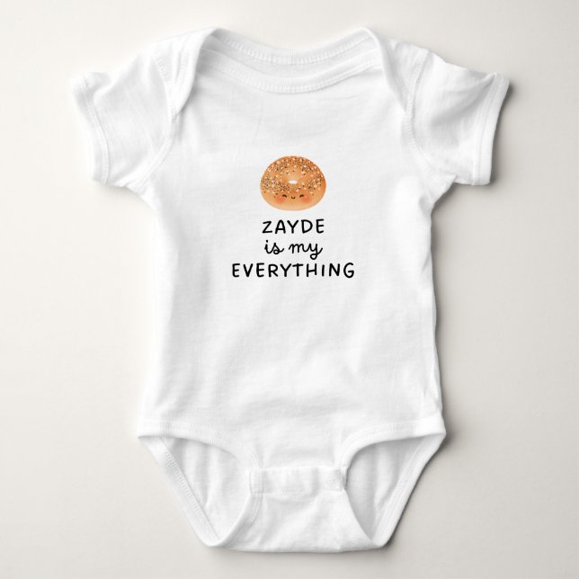 Body Para Bebê Zayde É Tudo Para Mim (Frente)