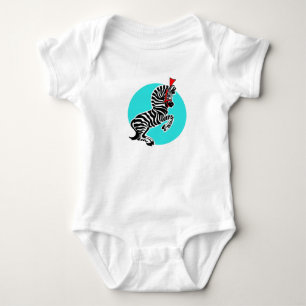 Body Para Bebê zebra