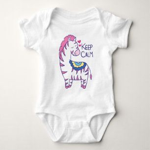 Body Para Bebê Zebra