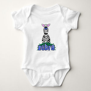 BODY PARA BEBÊ ZEBRA