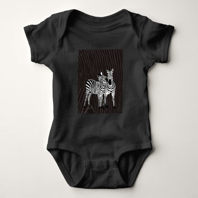 Body Para Bebê Zebra Play (Frente)