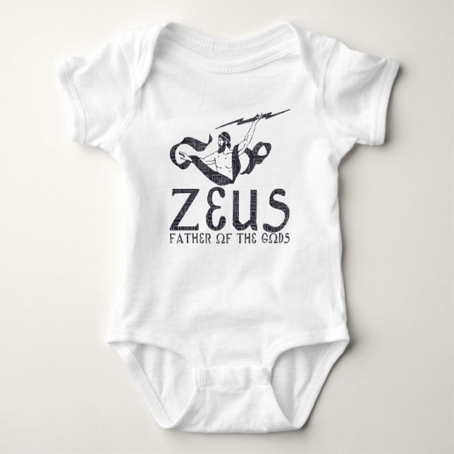 Body Para Bebê Zeus (Frente)