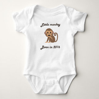Body Para Bebê Zodíaco chinês do bodysuit bonito do bebê - macaco