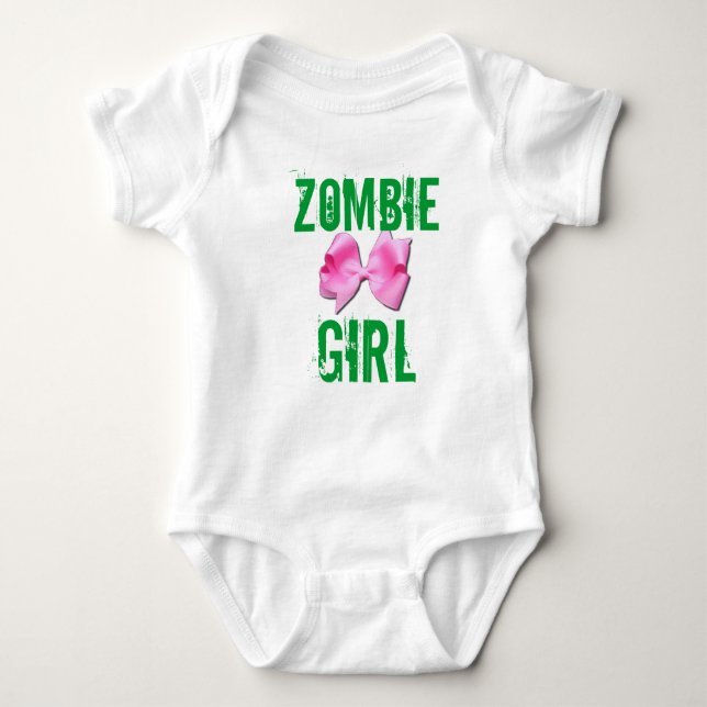 Body Para Bebê ZOMBIE GIRL TREeper (Frente)
