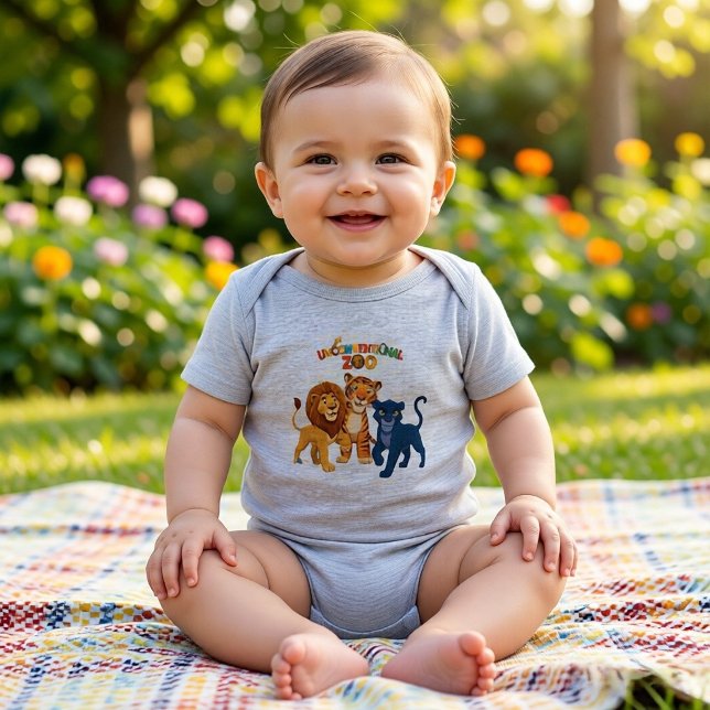 Body Para Bebê Zoo Não Convencional (Criador carregado)